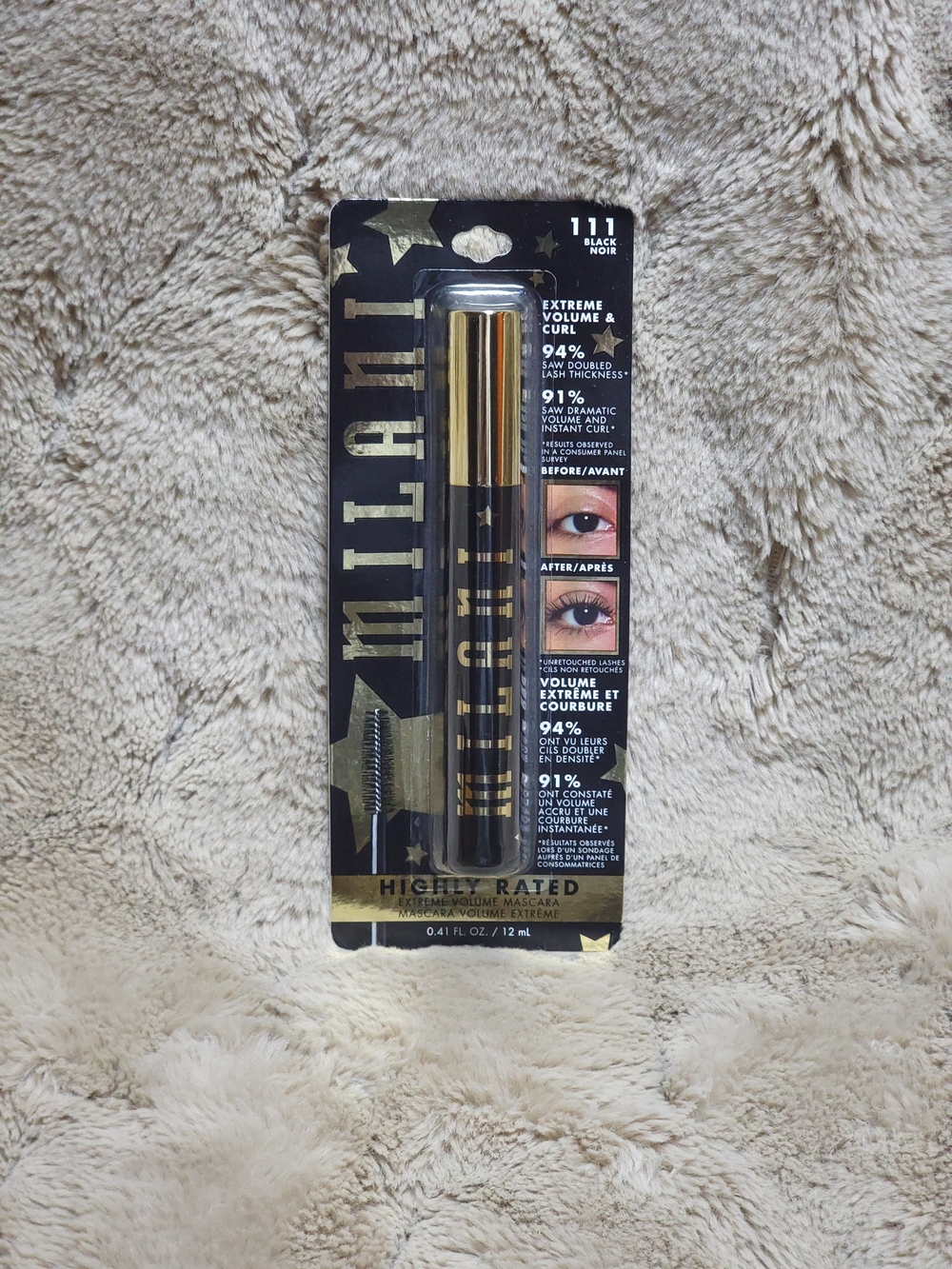 Milani Highly Rated Mascara in Black